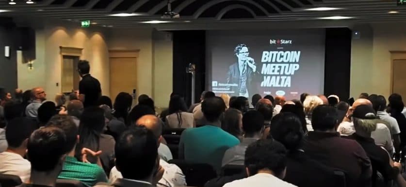 Largest Bitcoin meetup in Malta, 2017